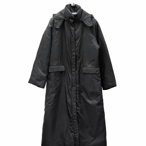 펜디 시메 롱 패딩 코트 블랙