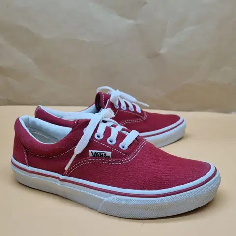 반스 에라 레드 여성스니커즈230_