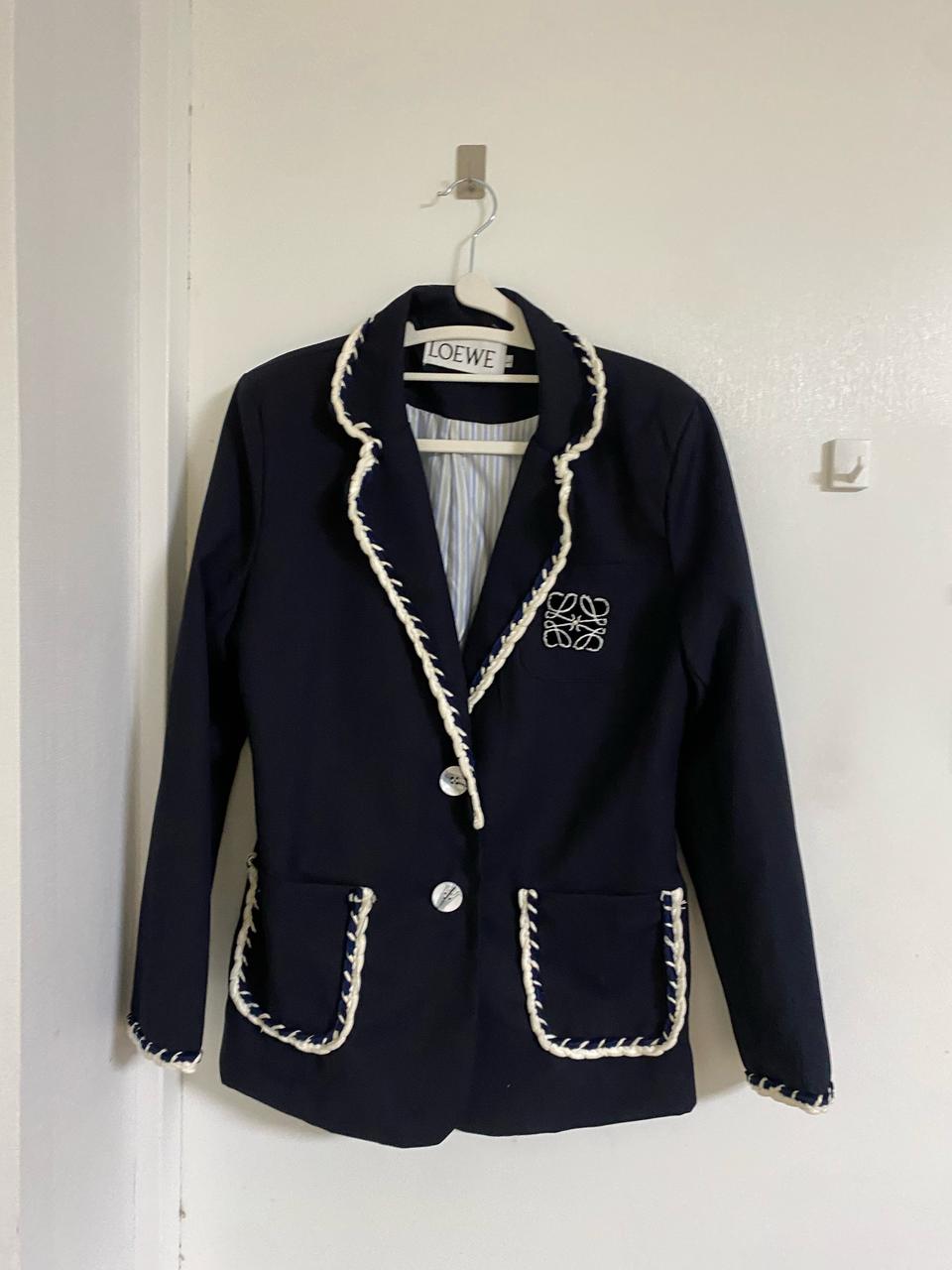 로에베쟈켓 튼55 남색 새옷