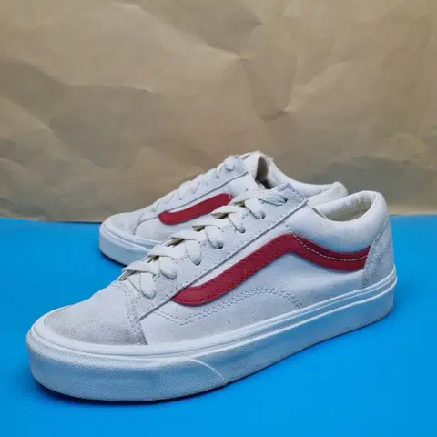 반스 스타일 36 레드 여성스니커즈230.