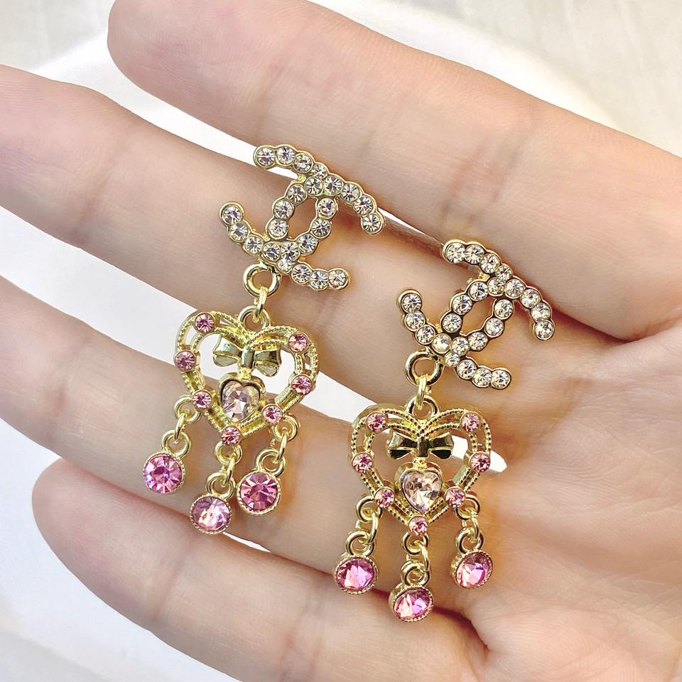 샤넬 화려 귀걸이