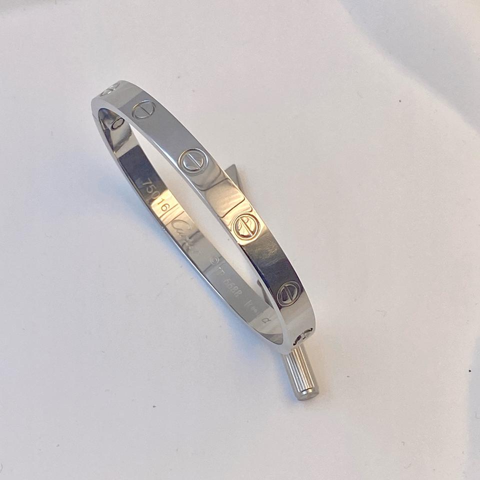 까르띠에 러브 실버팔찌