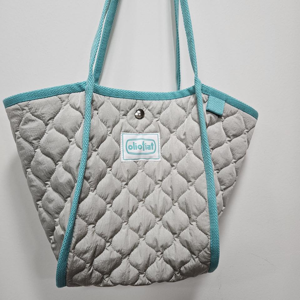 웨이브누빔 민트바이어스 에코백 세트