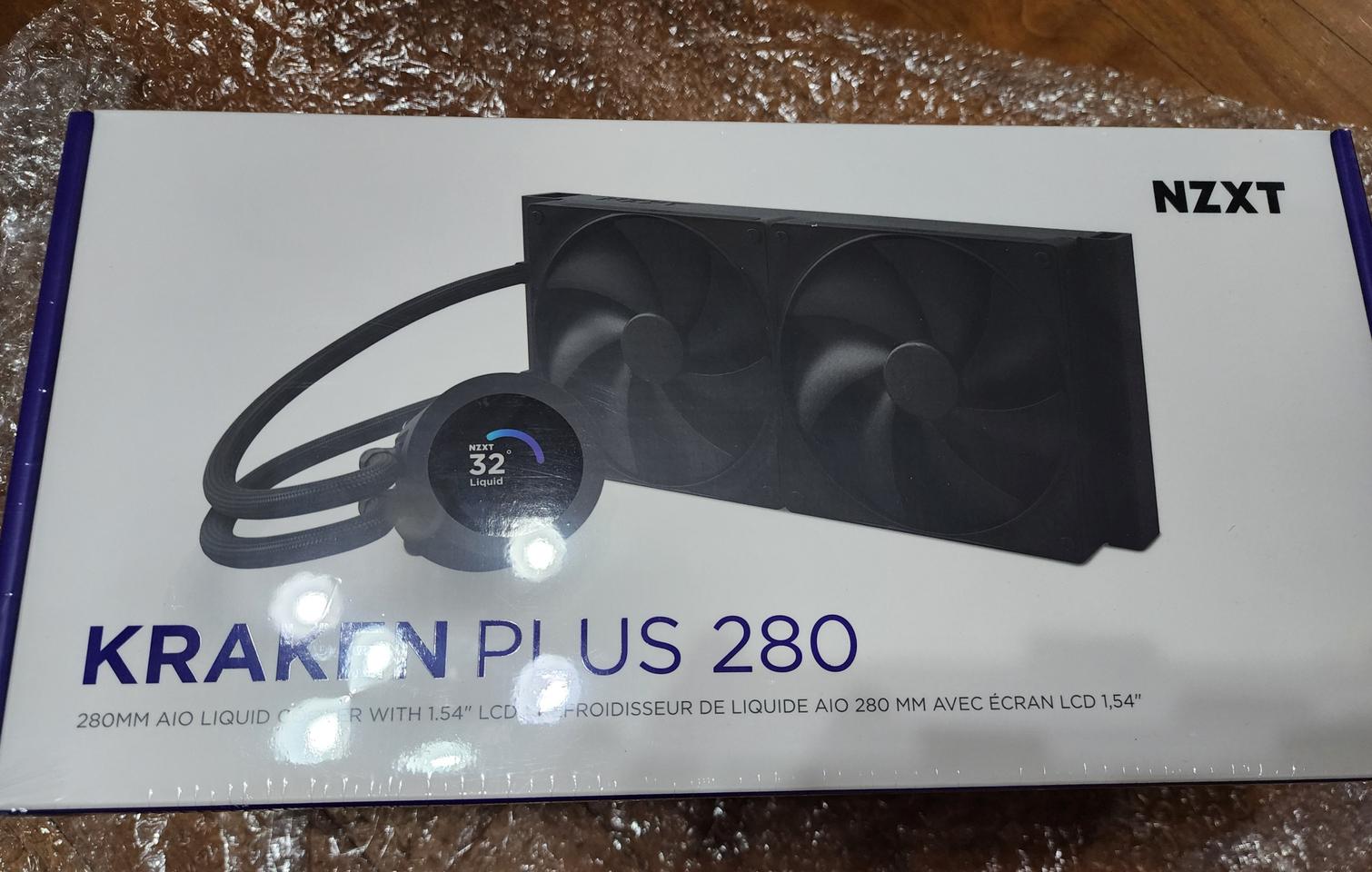 cpu 수냉 쿨러 - NZXT Kraken PLUS 280 - 새거