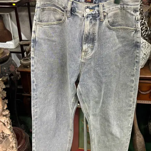 Lee 빈티지 워싱 데님 팬츠 청바지 진