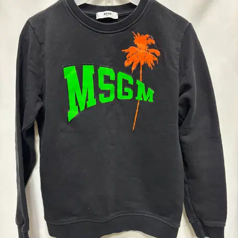 MSGM 키즈 맨투맨