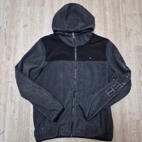 타미힐피거 남성 후드 플리스 후리스 자켓