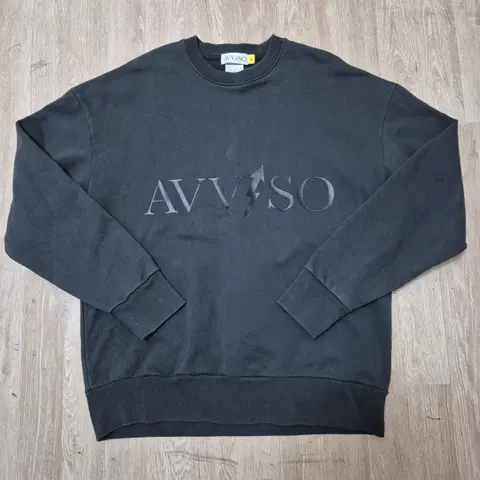 아비쏘 빅로고 라운드 맨투맨