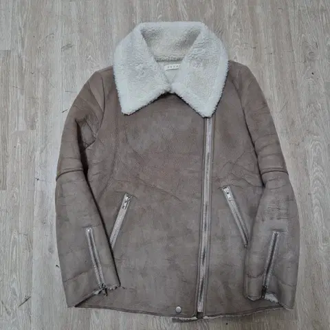 BRUNI 브루니 양털 스웨이드 무스탕 자켓