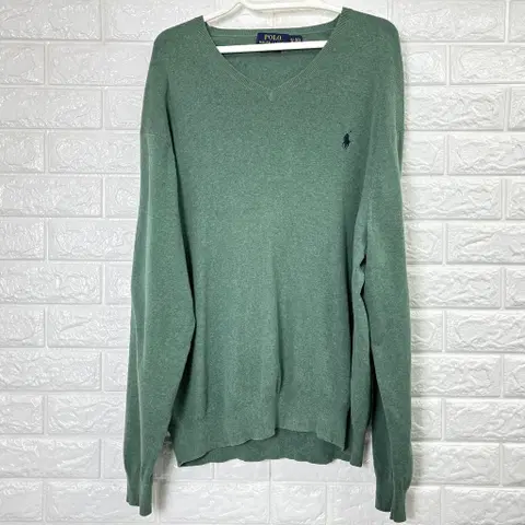폴로랄프로렌 브이넥 니트 XL