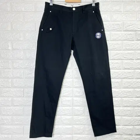 파리게이츠 남성 골프 바지 캐주얼 레귤러핏 블랙 5사이즈