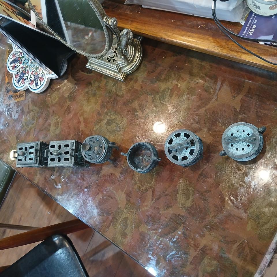 근대사 미니 동향로6개일괄