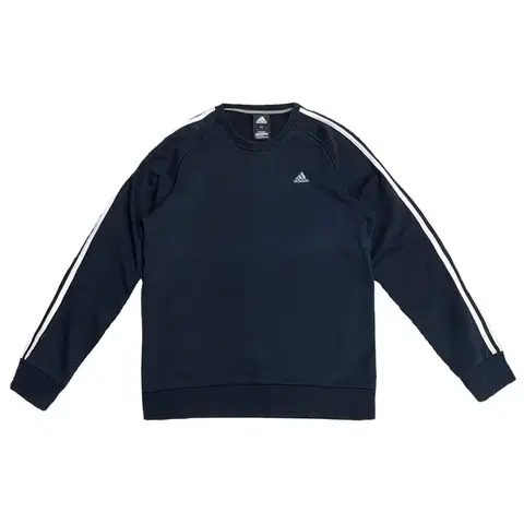 ADIDAS 3 스트라이프 맨투맨 100