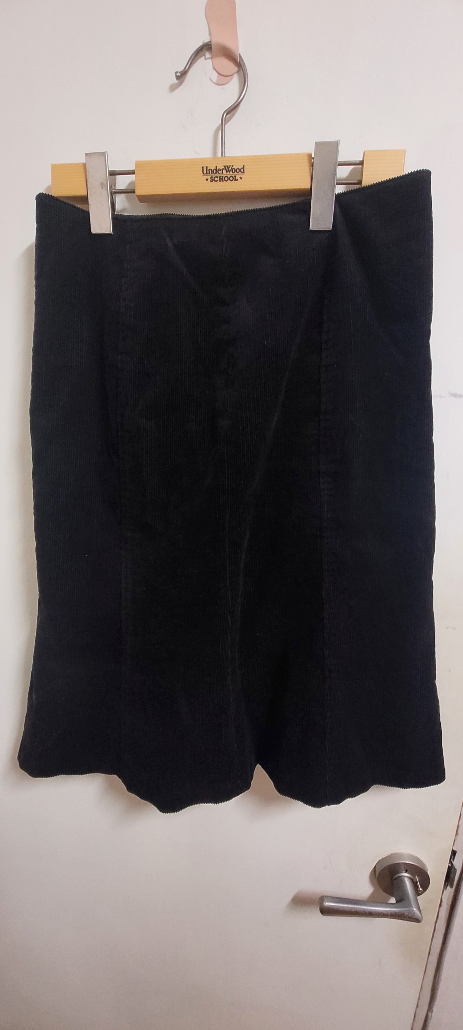 일본직수입 블랙 스웨이드 스커트 66(겨울용)