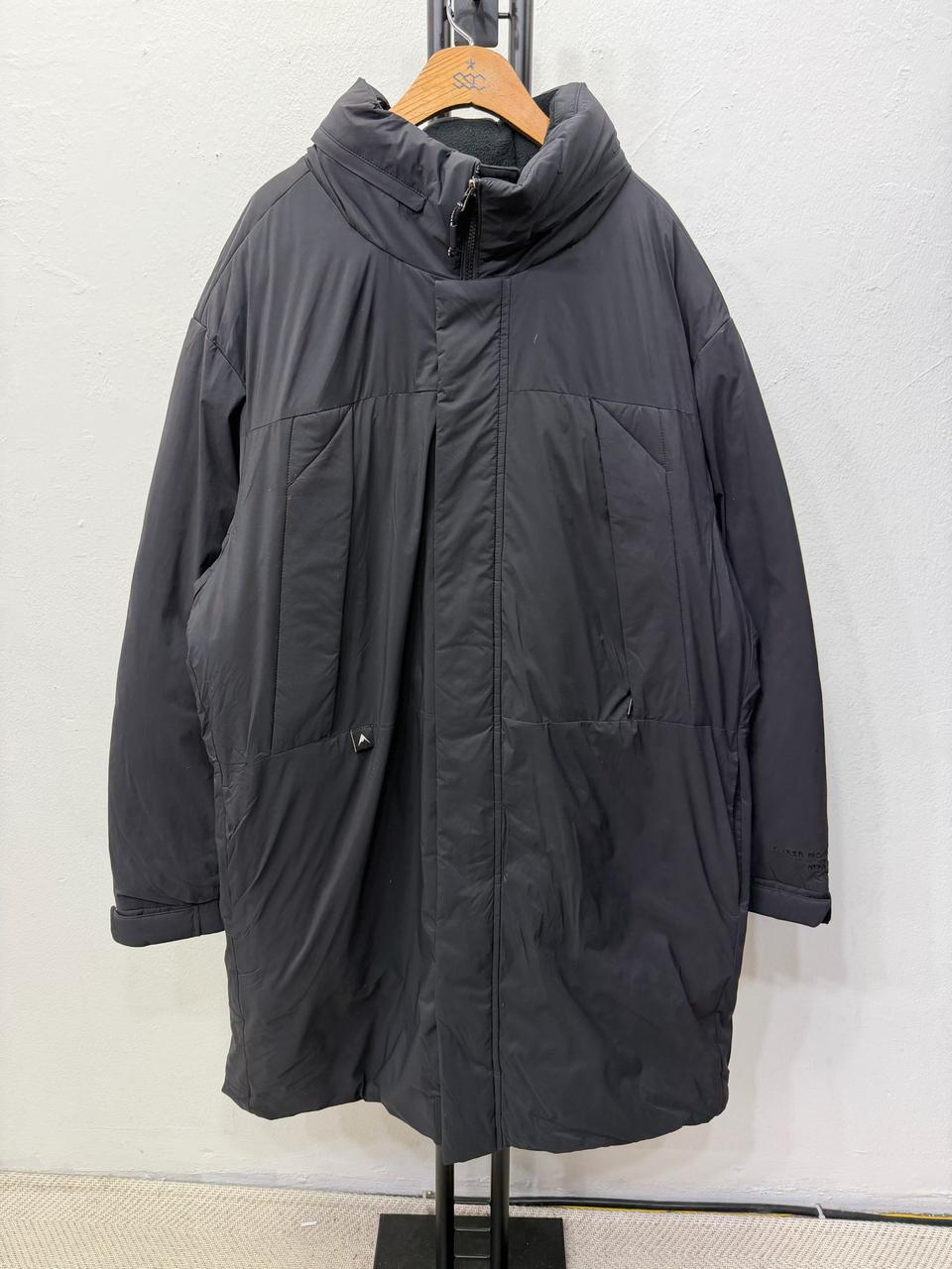 정품) 네파 남성 블랙 오버사이즈 구스패딩 XL