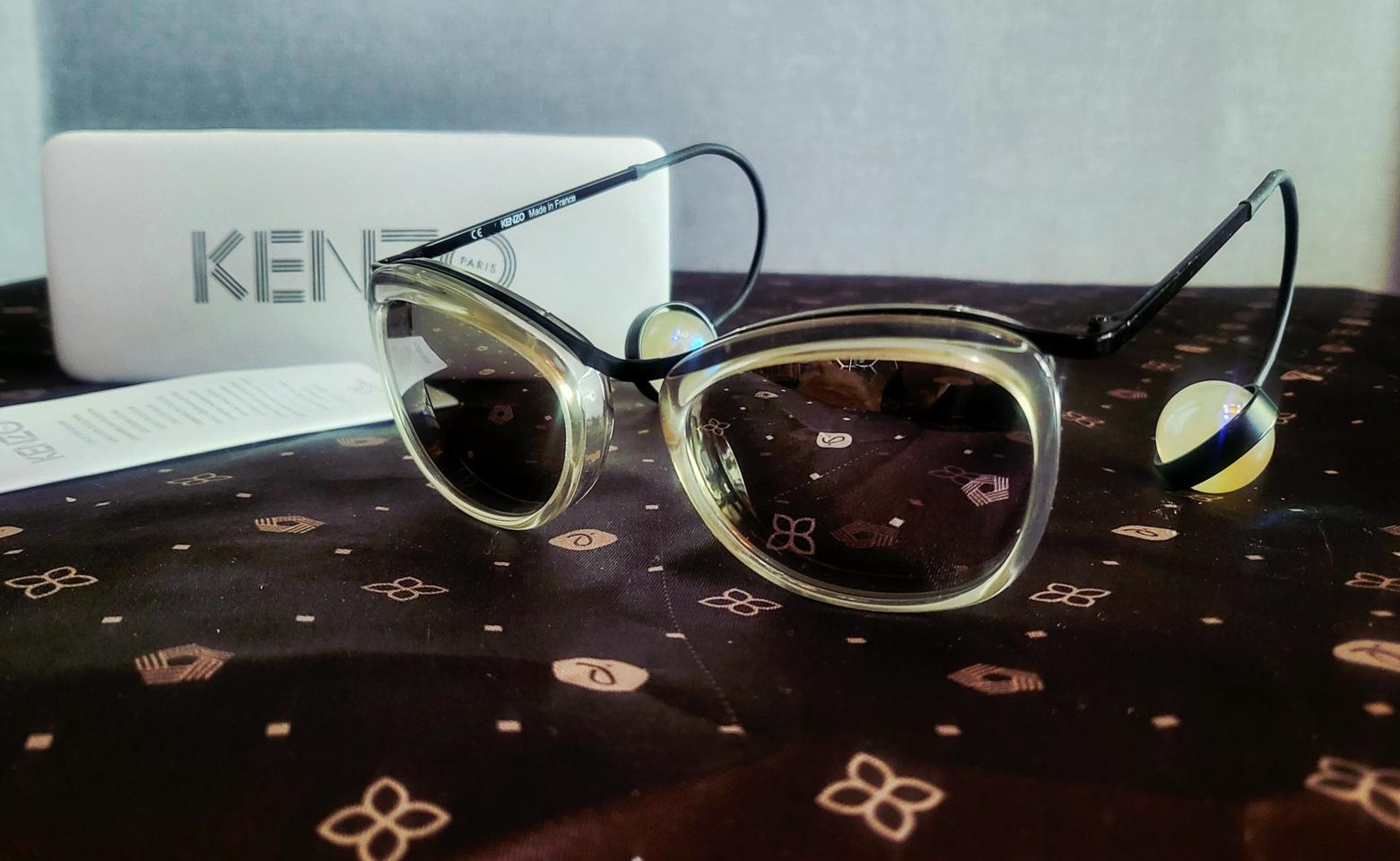 (미사용 새상품) KENZO 겐조 실버 미러 선글라스