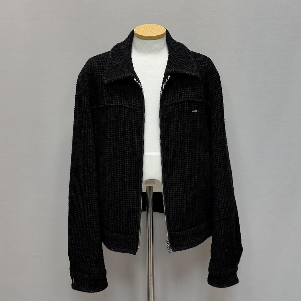 우영미 트위드 집업 자켓 (105)