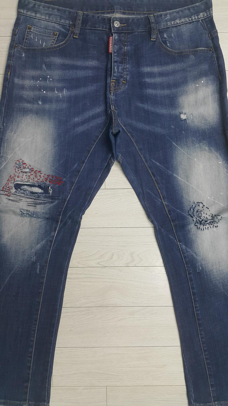 디스퀘어드2(사방스판) 빅사이즈 수입대님 38인치(No.876)이태리판!