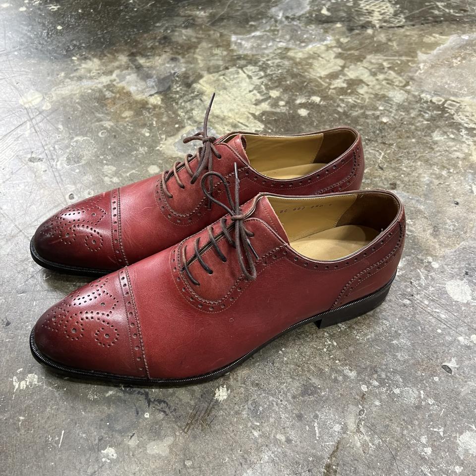 280) 새제품 제이진옴므 핸드메이드 윙팁 구두