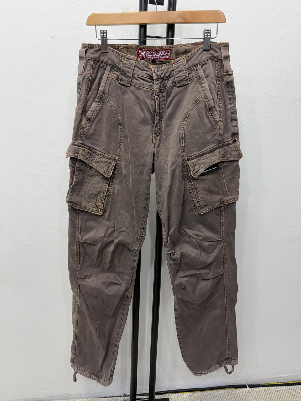 정품) 몬츄라 남성 카고 바지 브라운 M(32)