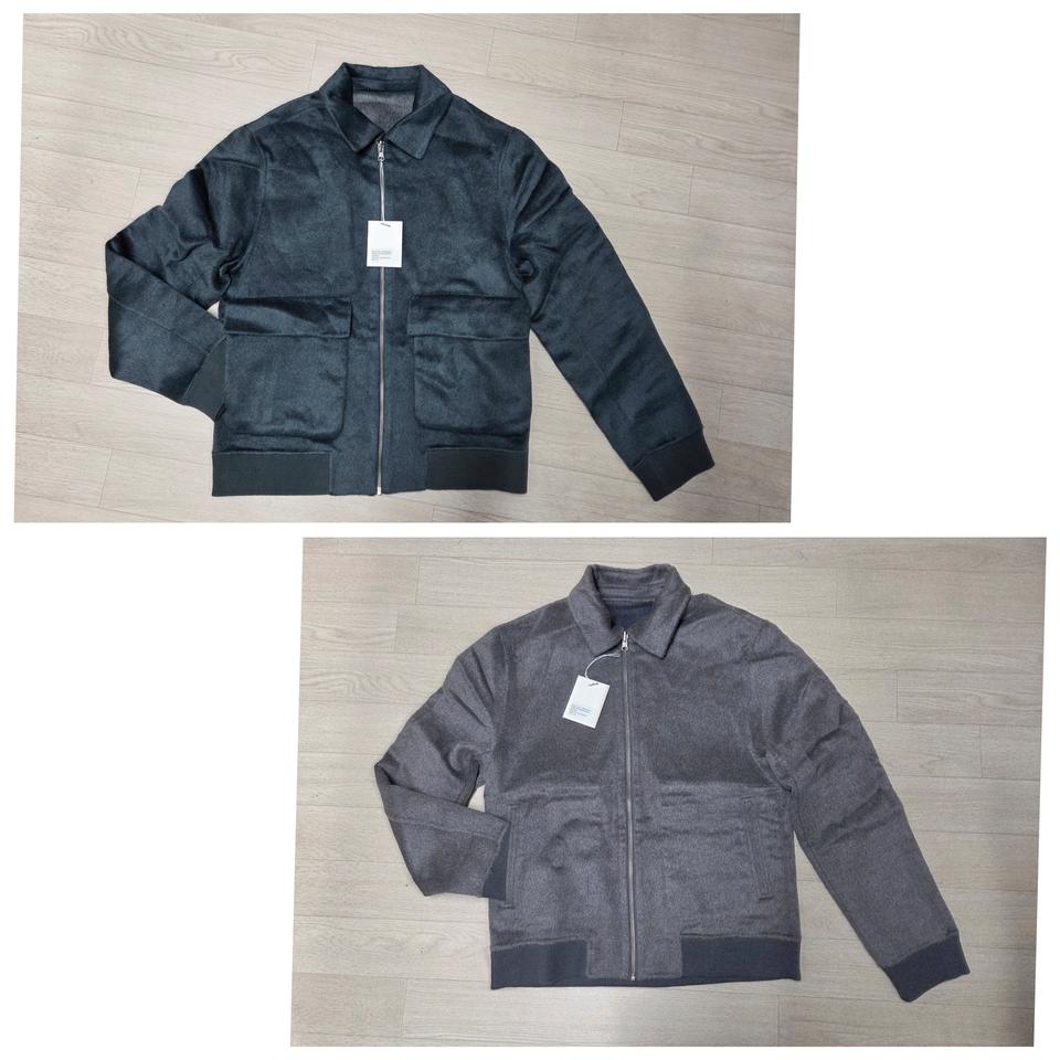 새상품 남성100 캐시미어,울혼방 양면자켓