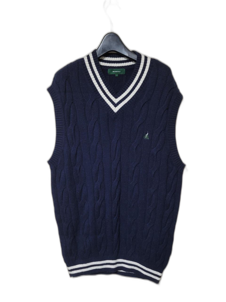 빈폴 브이넥 케이블 베스트