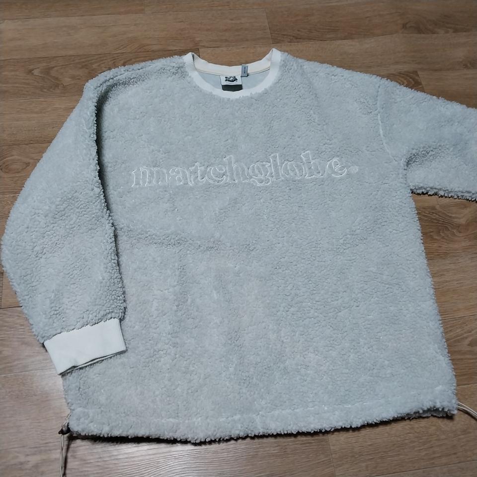 프리사이쥬 겨울 오버핏 여성 맨투맨