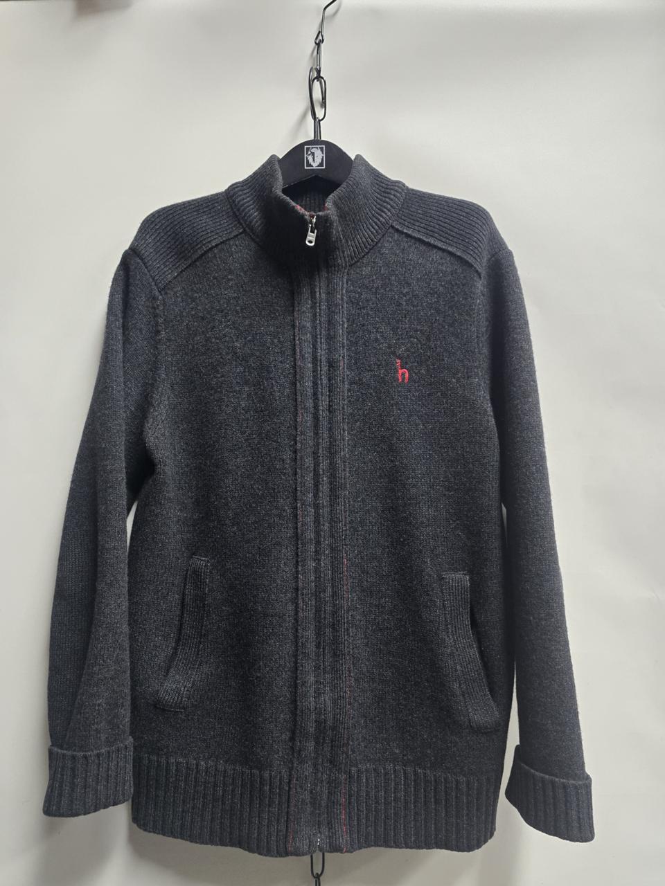 헤지스 울 집업가디건 95