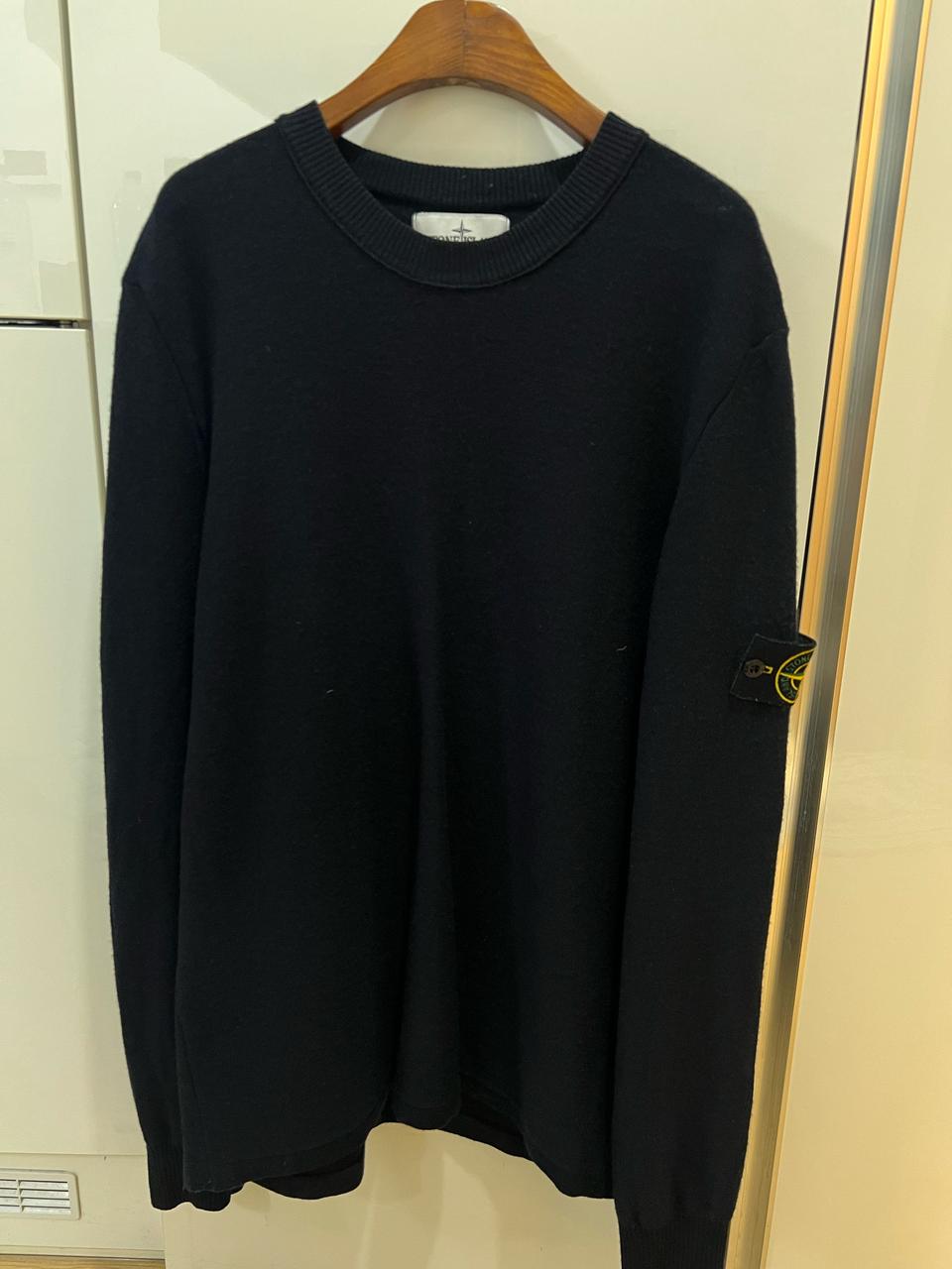 24fw 스톤아일랜드 네이비울니트 100-105