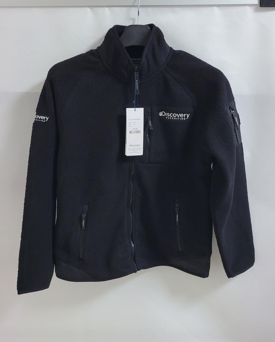 새상품)디스커버리 공용 뽀글이 플리스 집업자켓 90