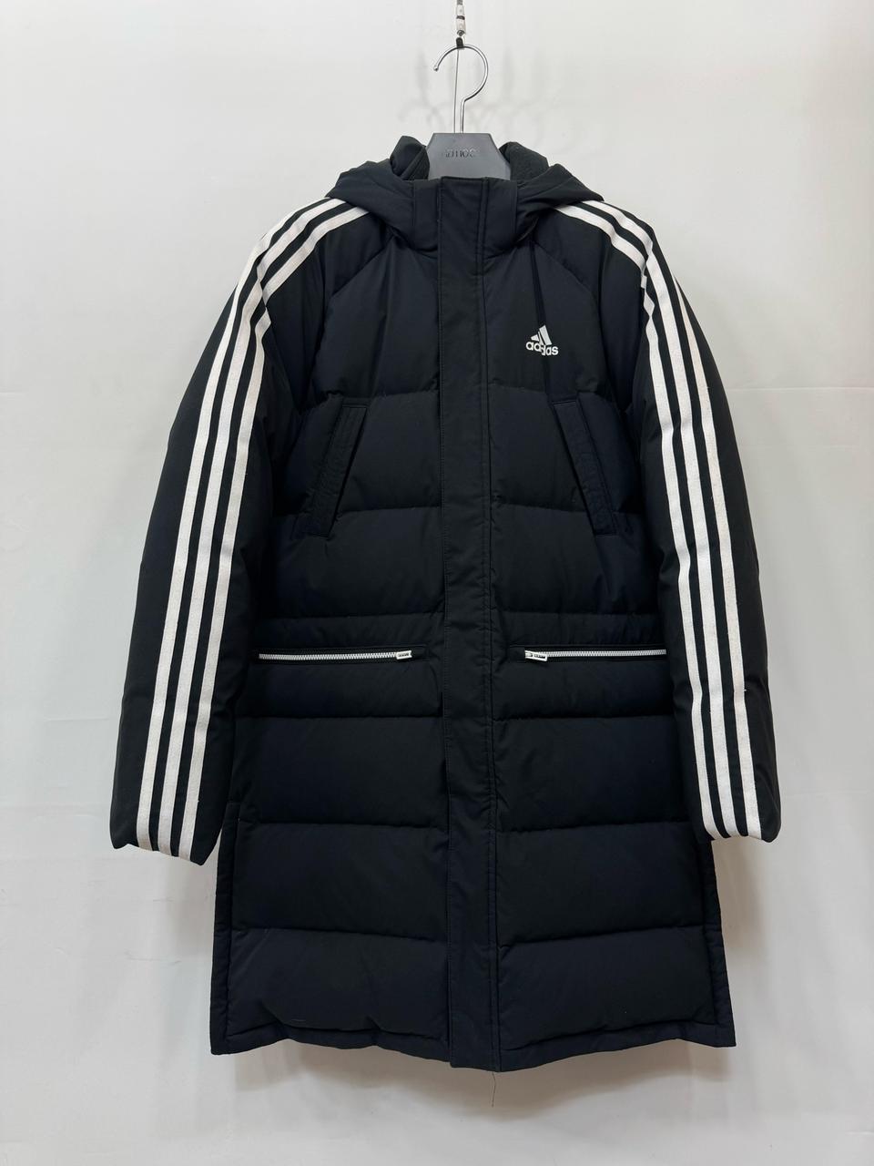 •150) 아디다스 키즈 오리털 롱 패딩