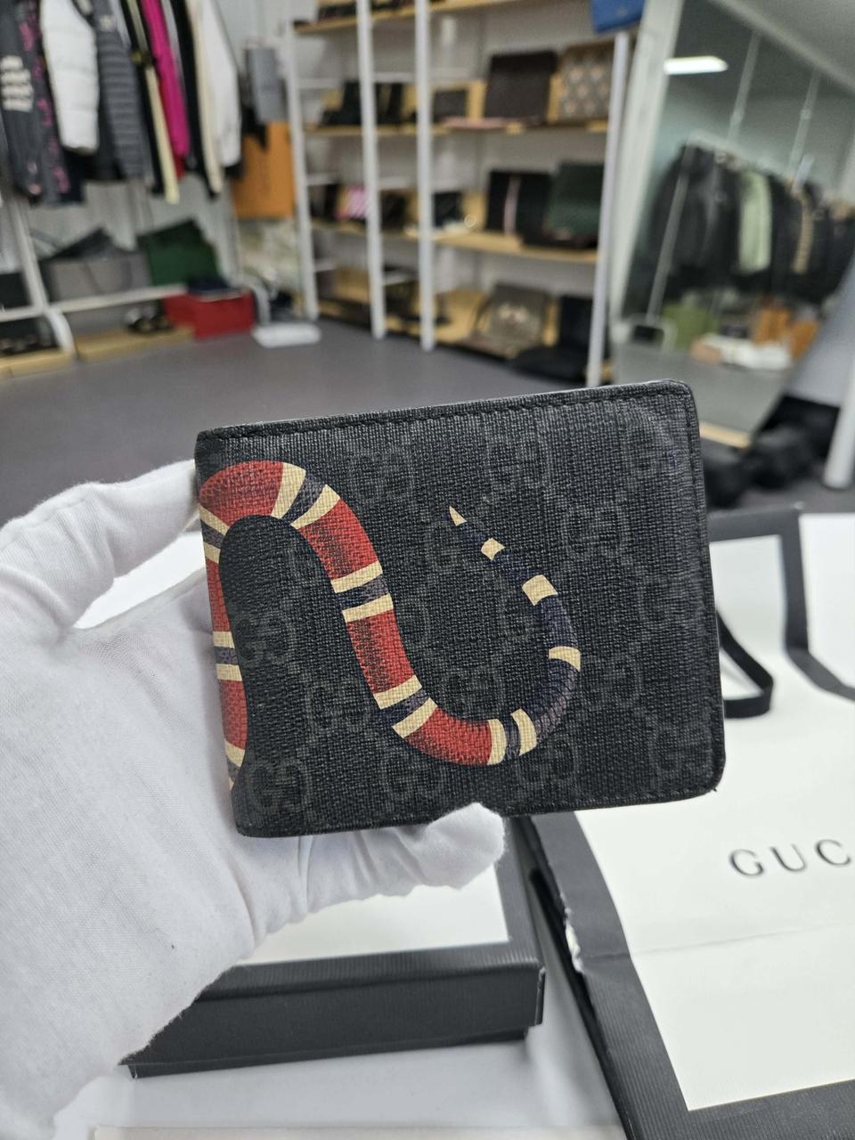 [A급컨디션] 구찌 킹스네이크 반지갑