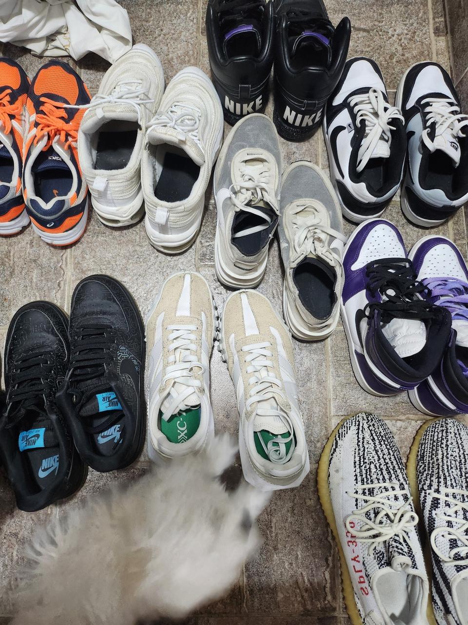 나이키 포스 이지부스트 아식스 정품 260ㅡ265사이즈