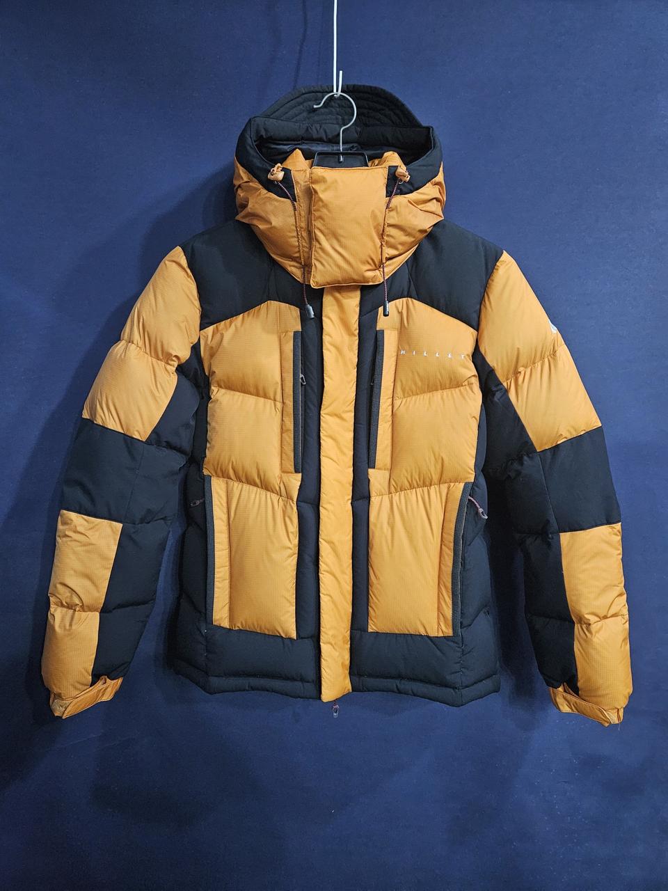 밀레 카멜 투톤 남성 95 구스다운 패딩