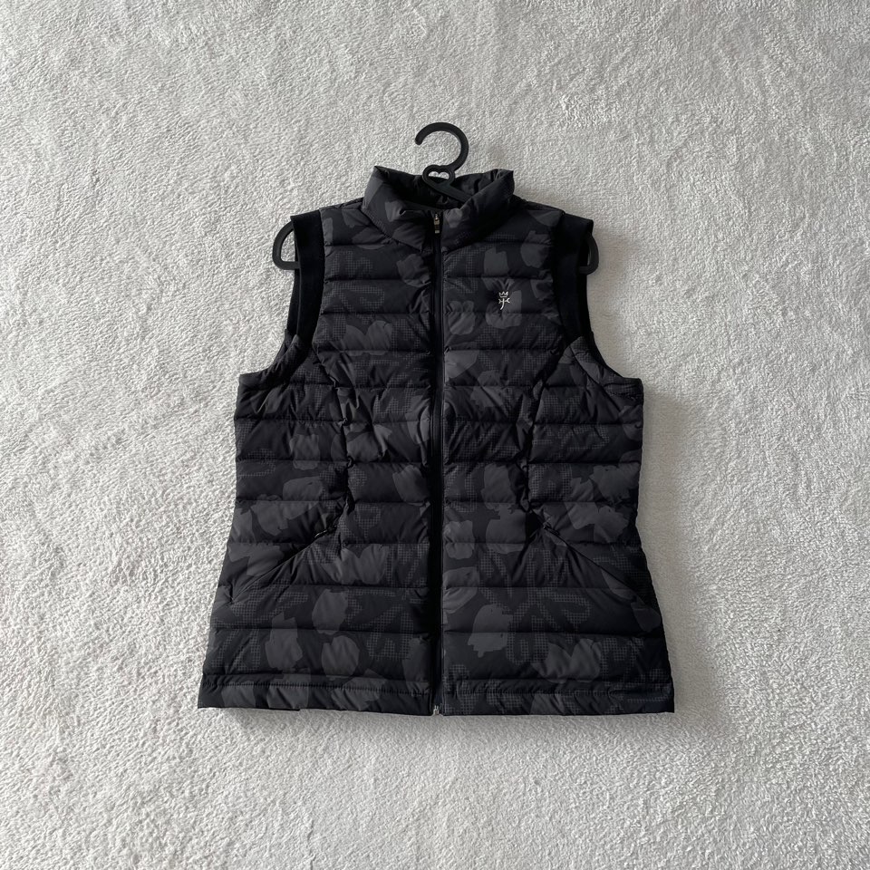 95 까스텔바작 여성 구스 패딩조끼