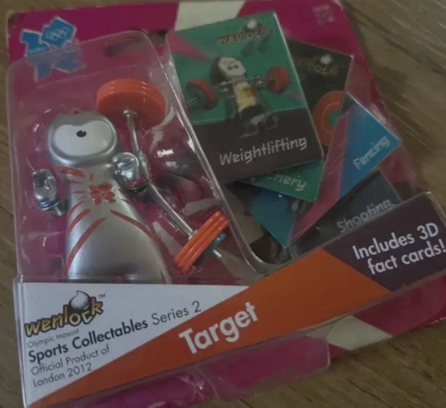 런던올림픽 2012 역도 피규어