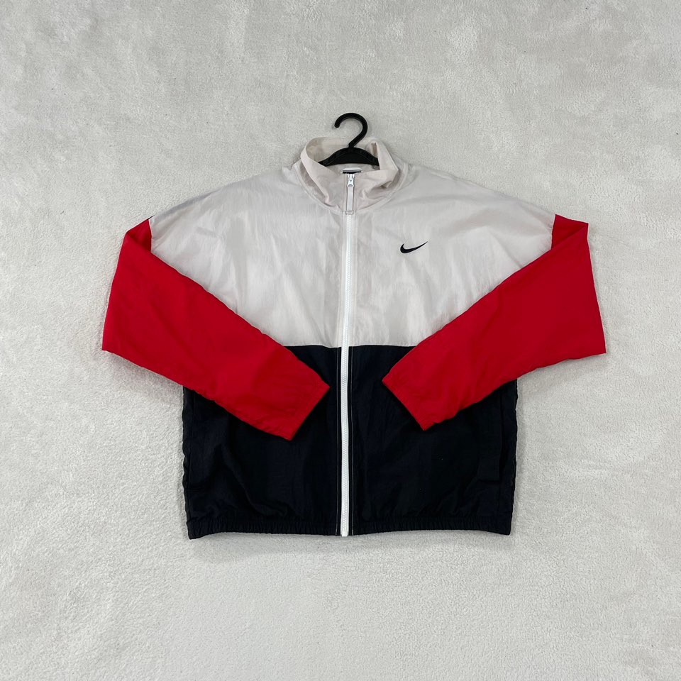 L 나이키 백로고 나일론 바람막이 100