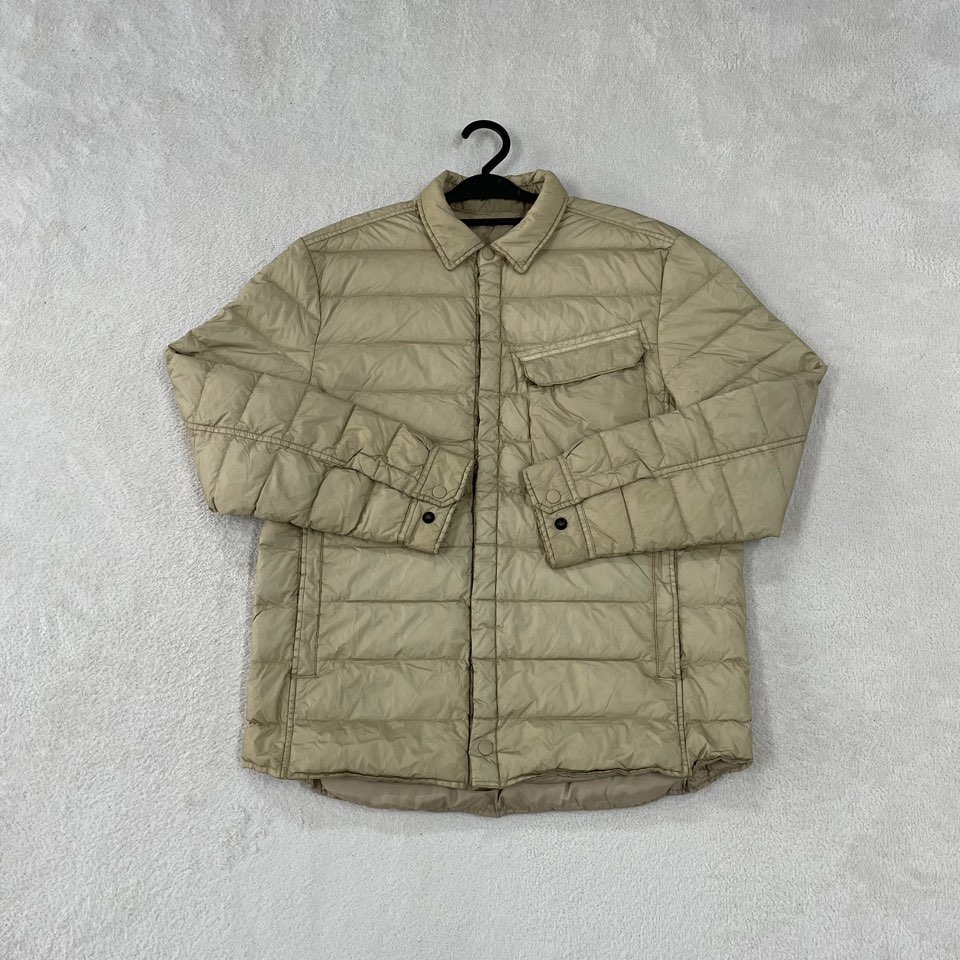 L 시리즈 가먼트다잉 다운패딩셔츠자켓 SERIES 100