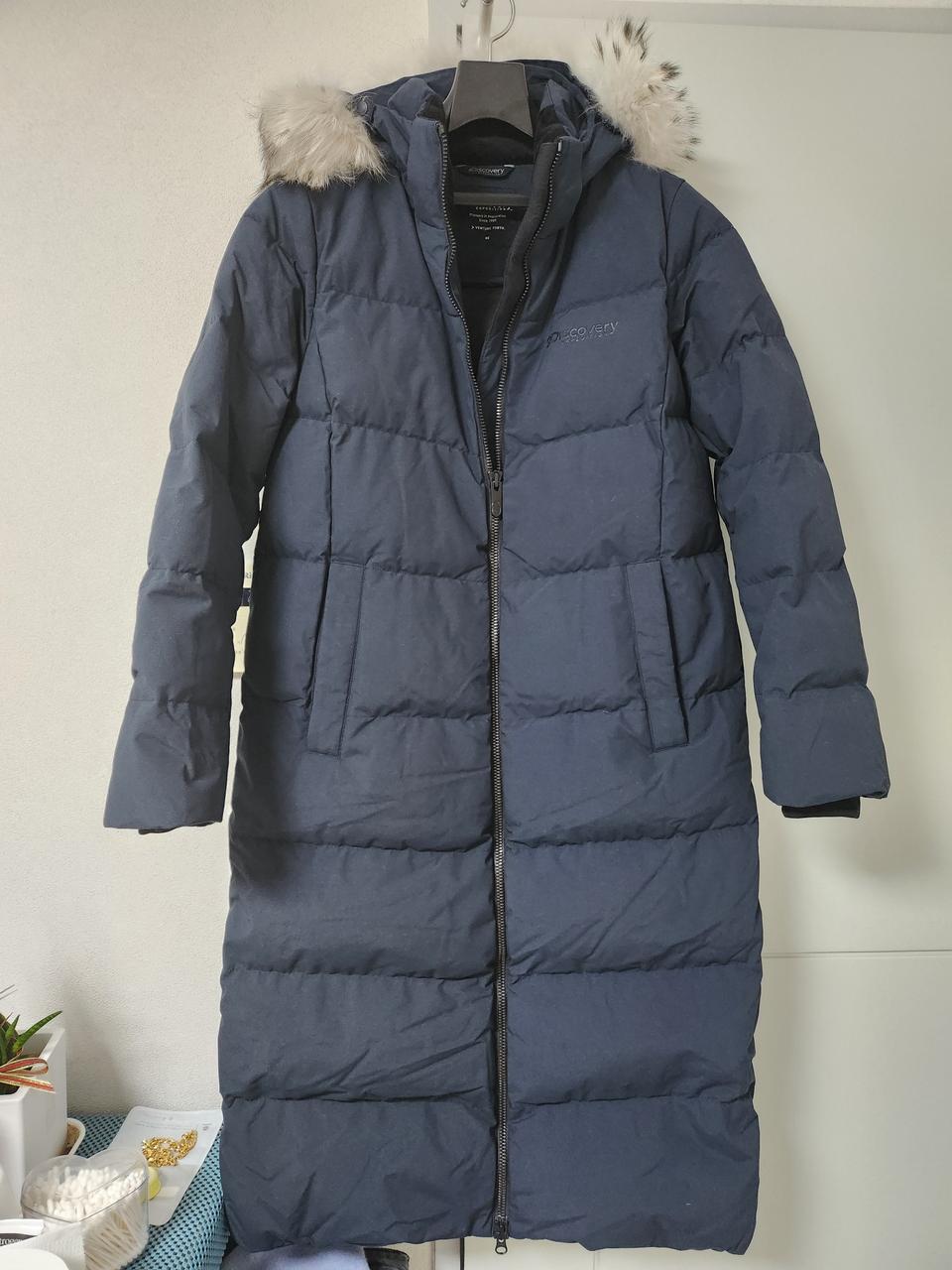 디스커버리 여성 롱패딩