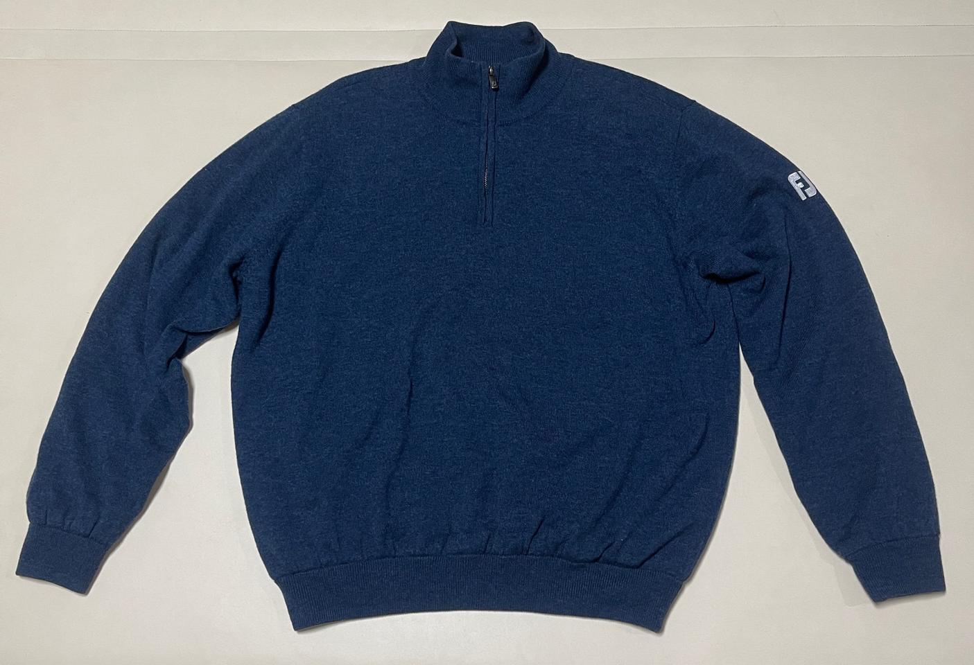 풋조이 하프넥 방풍 풀오버 L