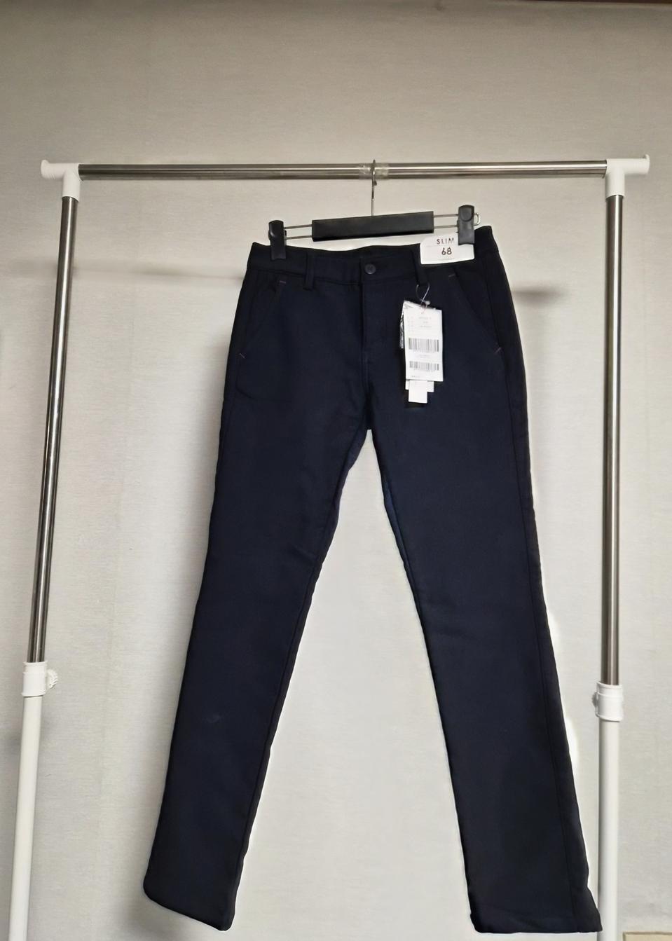 택새상품 27) 뱅뱅 본딩 기모  바지 68