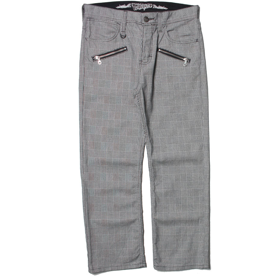 32 랭글러 신치백체크팬츠 세미슬림크롭 052