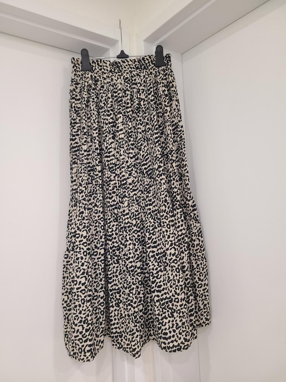 패턴 밴딩롱스커트