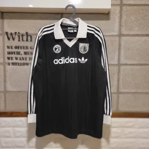 아디다스 W 풋볼 롱슬리브 M-L