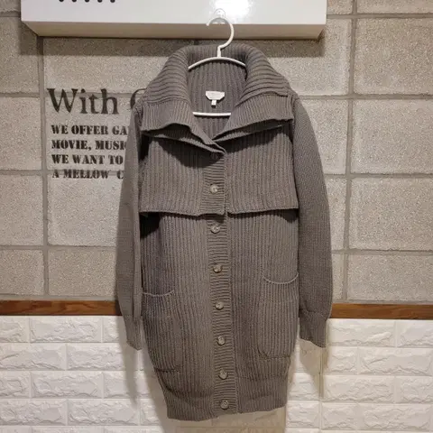 막스마라 니트 가디건 M