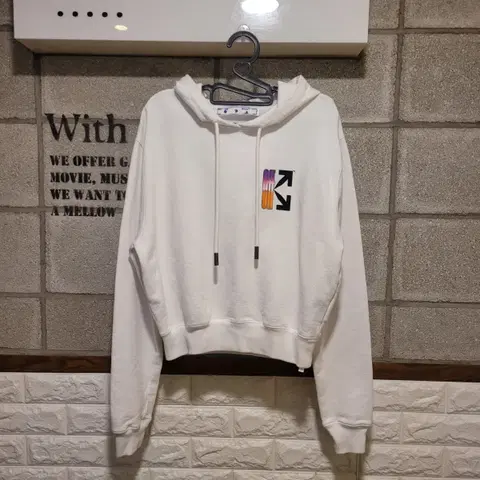 오프화이트 그라디언트 후드 XXS