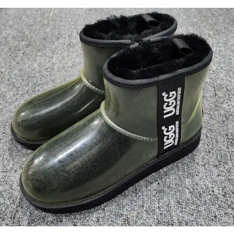 UGG 어그 클리어 미니부츠 지퍼 방한부츠 EU37