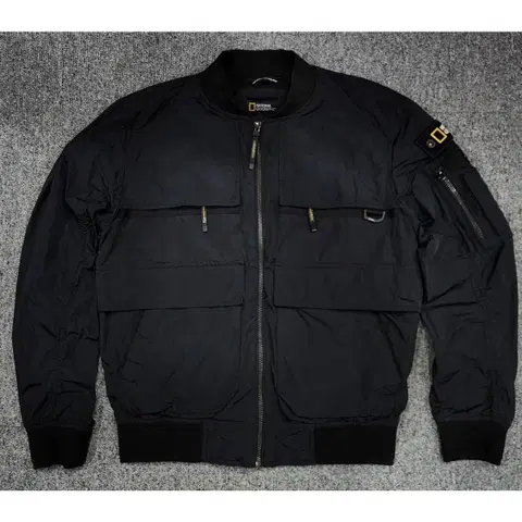 내셔널 지오그래픽 로우머스 플라이트 블루종 항공점퍼 자켓 S