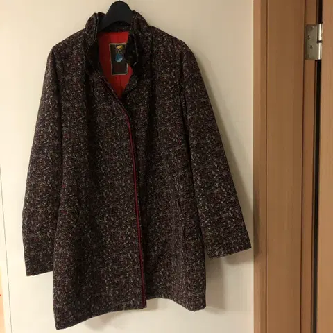 비꼴리끄 잔꽃 플라워 플로럴 경량 누빔 패딩 점퍼 자켓 코트