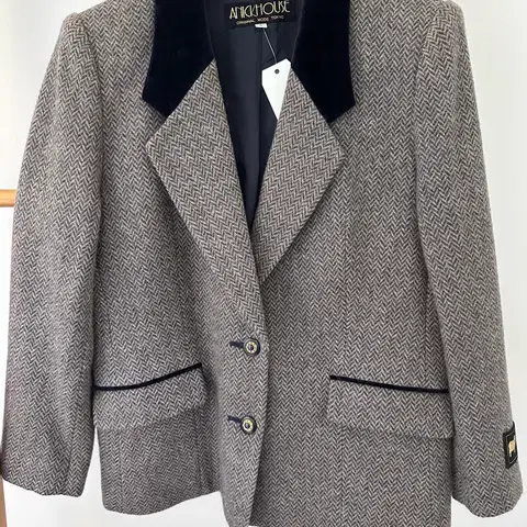 헤링본 울 자켓(일본 빈티지)